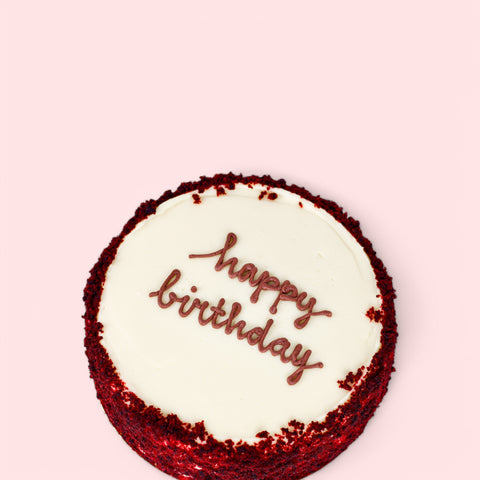 Single Layered Red - Velvetcake