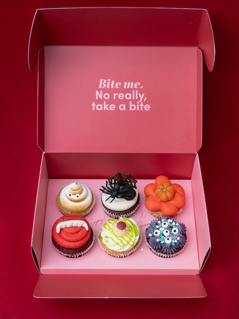 Halloween cupcakes mix box