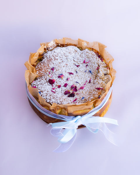 Pistachio Basque Cheesecake