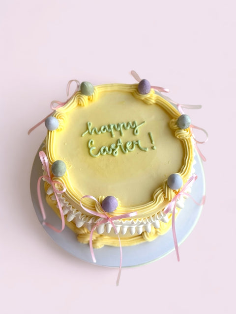 Easter Ribbon Cake